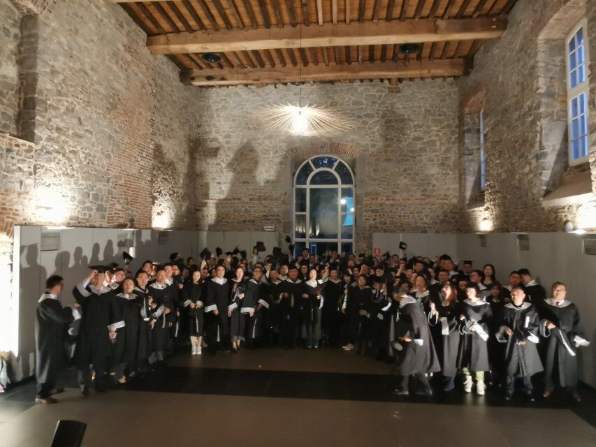Graduation moment